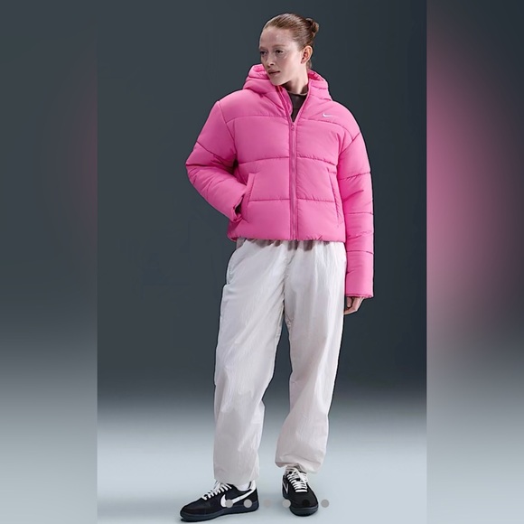 Nike Vibrant Pink Hooded Jacket